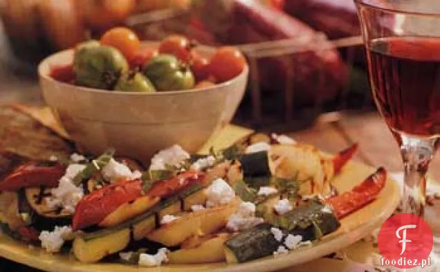Grillowana Sałatka Ratatouille z serem Feta