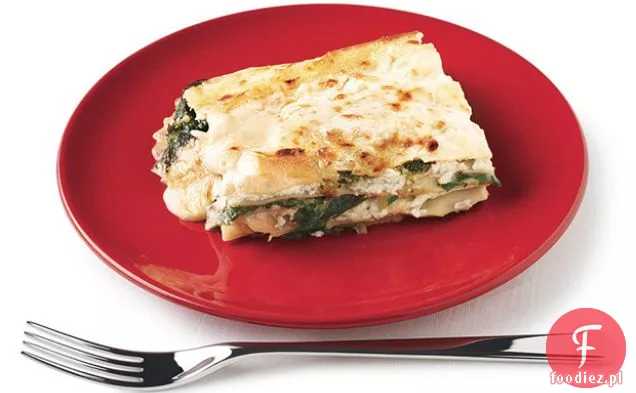 Szpinak, Pesto i Fontina lasagne