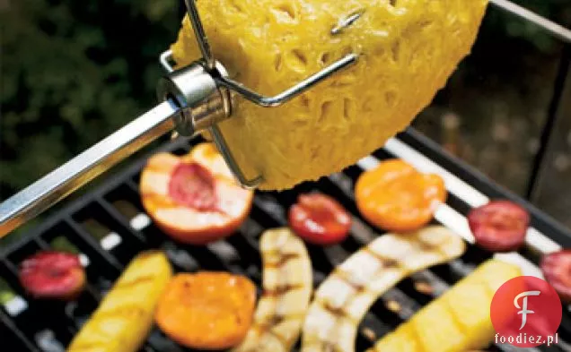 Grillowane owoce z cytryną Zabaglione