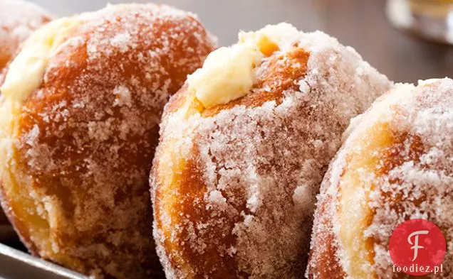Pączki Z Kremem Waniliowym