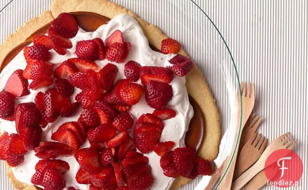 Prosta tarta truskawkowa Dulce De Leche