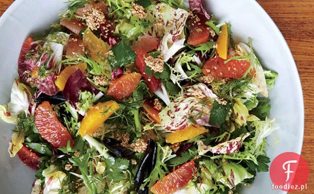 Sałatka cytrusowa z koprem włoskim Vinaigrette