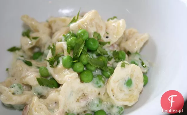 Tortellini: groszek, P, Proszę