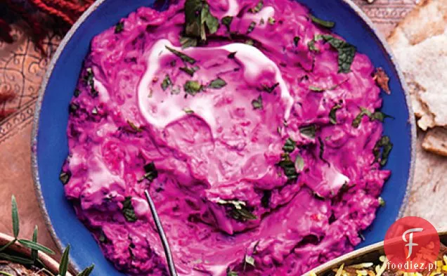Jogurt buraczany z ziołami