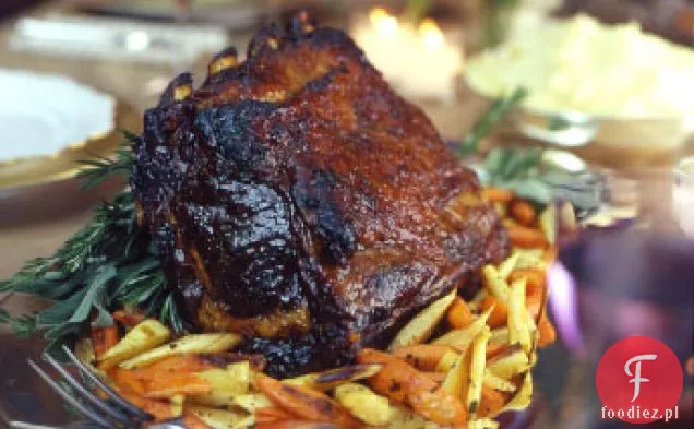Żeberko Buffalo Prime z pomarańczową glazurą balsamiczną