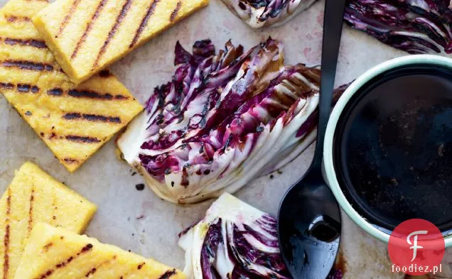 Grillowana Polenta i Radicchio z balsamiczną mżawką