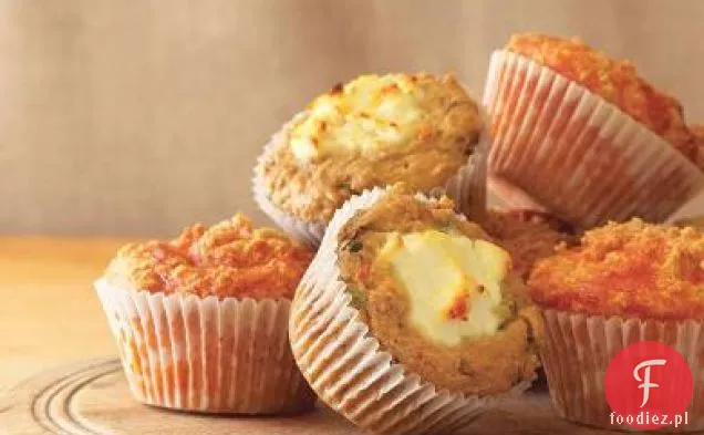 Muffinki Z Kozim Serem Scallion