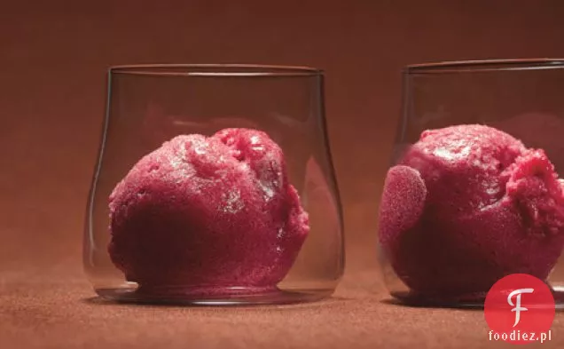 Sorbet żurawinowo-waniliowy