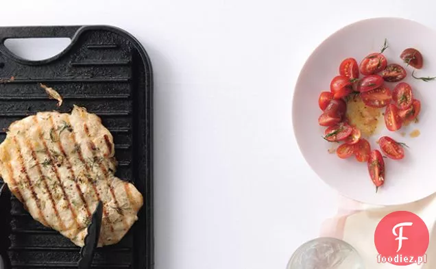 Koperkowe paszteciki z kurczaka z pomidorowo-koperkowym smakiem