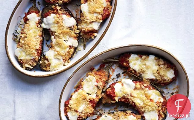 Bakłażan parmezan ze świeżą mozzarellą