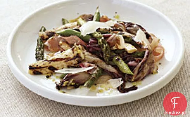 Grillowane Serca Palmy, Radicchio I Szparagi