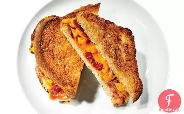 Pomidorowo-Prosciutto Grillowany Ser