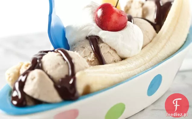 Masło Orzechowe Lody Bananowe