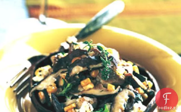 Portobellos faszerowane kukurydzą i pieczarkami