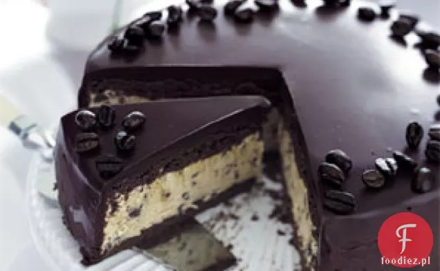 Mrożone ciasto Mocha z polewą czekoladową Ganache