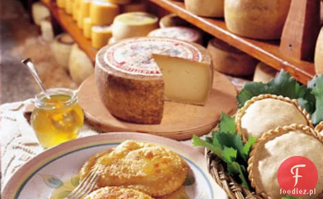Smażone serowe Ravioli z miodem