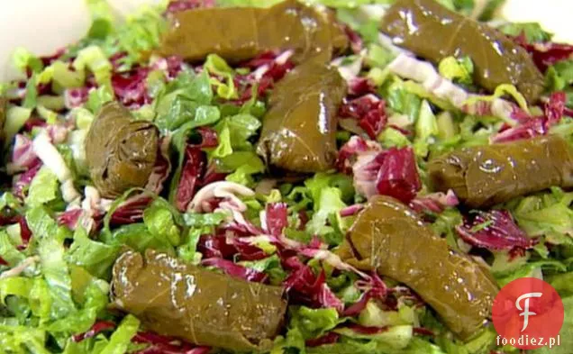 Posiekana Sałatka z cytryną i koperkiem