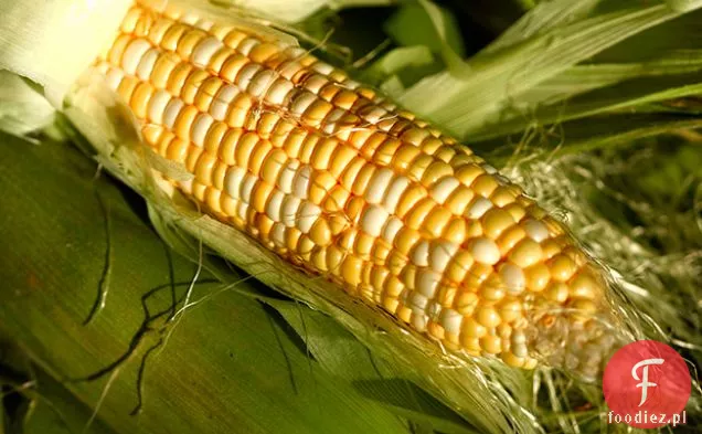 Grillowana kukurydza z masłem limonkowo-kolendrowym