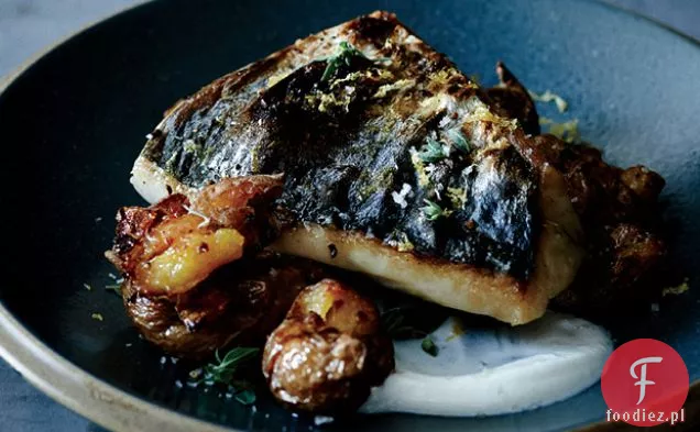 Makrela z pokruszonymi ziemniakami i Oregano