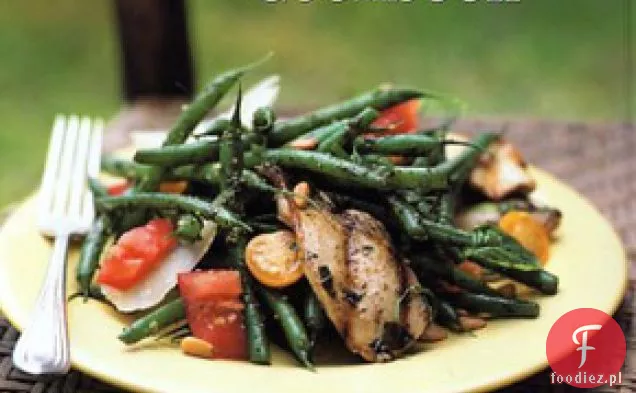 Grillowane warzywne Antipasto z Herbed Chevre i Crostini
