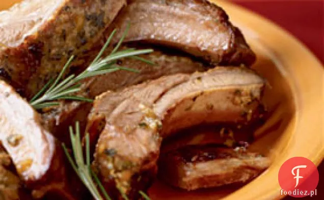 Pieczone żeberka dziecięce z marynatą cytrynową Confit