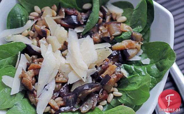 Bakłażan, Pecorino I Szpinak