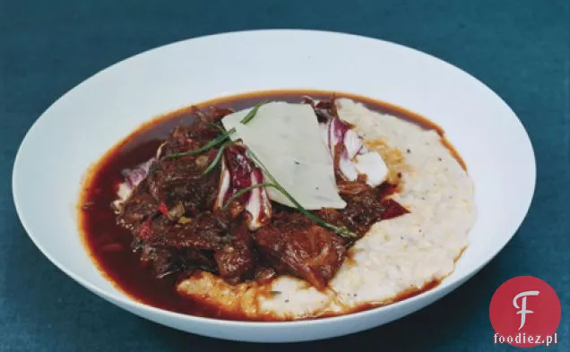 Jagnięca Golonka Ragù z kaszą Anson Mills