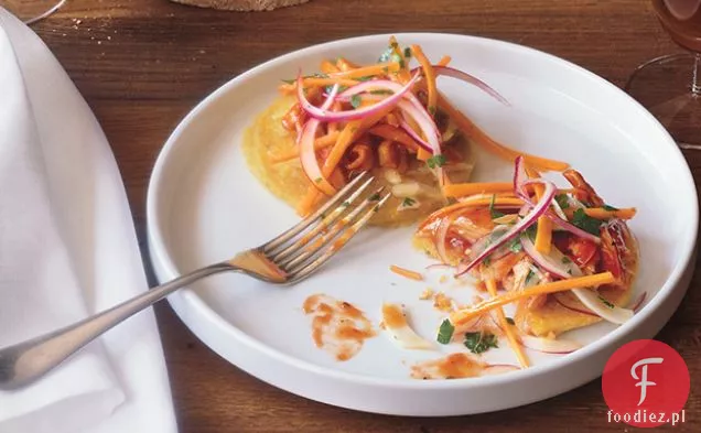 Zapiekanki z kurczaka z octem Slaw