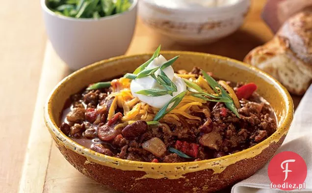 Wołowina i ciemne piwo Chili