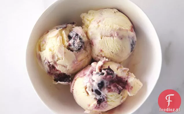 Lody Wiśniowo-Burbon