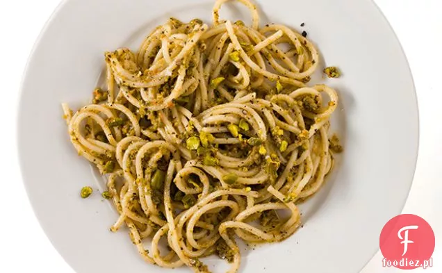 Makaron z pistacjowym Pesto