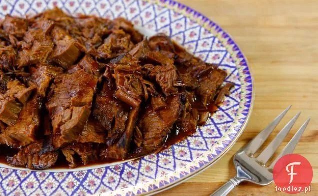 Slow Cooker Honey Barbecue Brisket