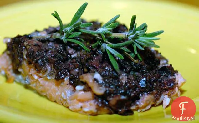 Łosoś Z Tapenadą Z Oliwek Anchois