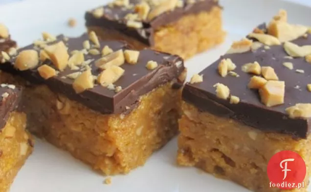 No-Bake Crispy Corn Flake Chocolate Peanut Butter Bars