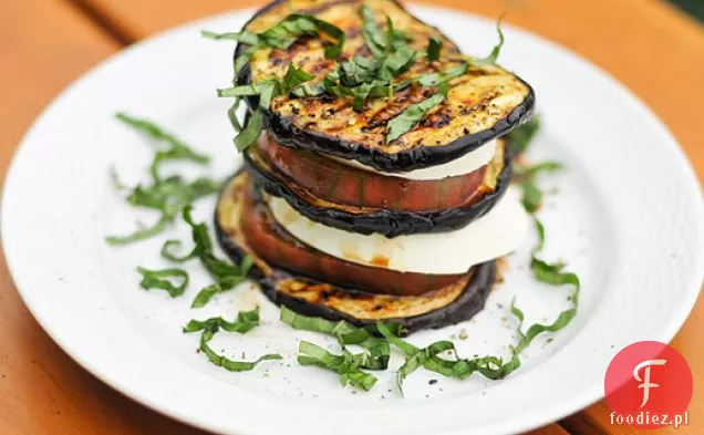 Grillowanie: Bakłażan Caprese