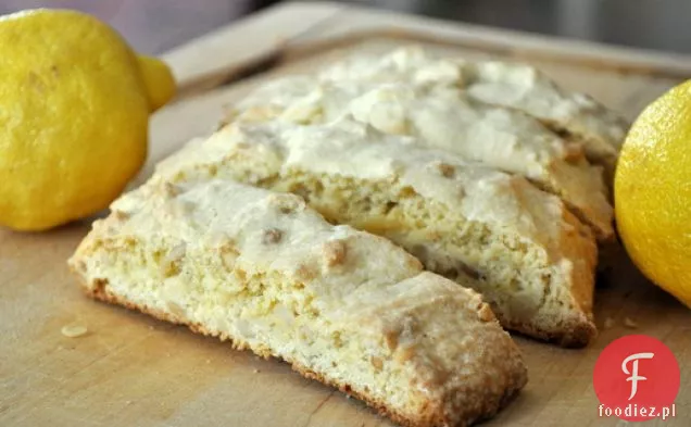Cytrynowy Orzech Sosnowy Biscotti