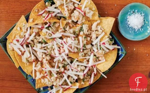 Tostadas de Jaiba en Salpicon z 