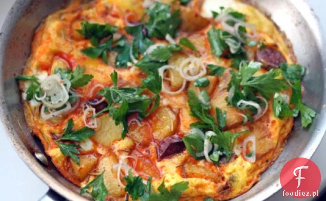 Kolacja: Chorizo i ziemniaczana Frittata