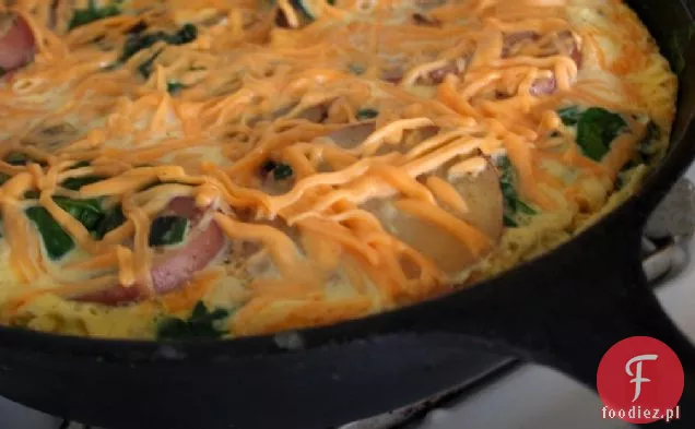 Frittata Szpinakowa