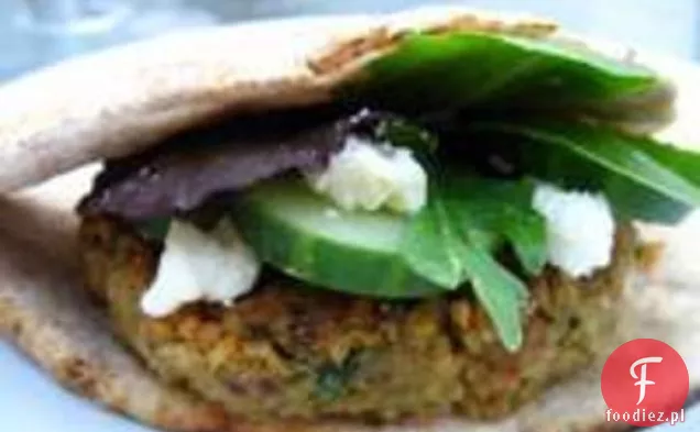 Meat Lite: Lamb Falafel Burgers