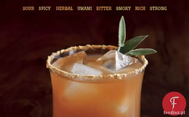 Pikantne koktajle: Sour Spicy Herbal Umami Bitter Smoky Rich Strong / Prezenty i pytania z autorem