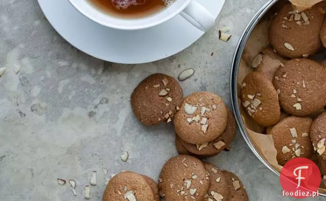 Amaretti Thins / Chrupiące Ciasteczka Migdałowe (Bezglutenowe, Bez Ziarna, Przyjazne Paleo)