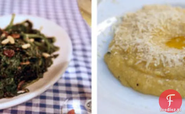 Dziś Kolacja: Polenta ze szpinakiem w stylu rzymskim
