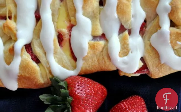Easy Strawberry Danish