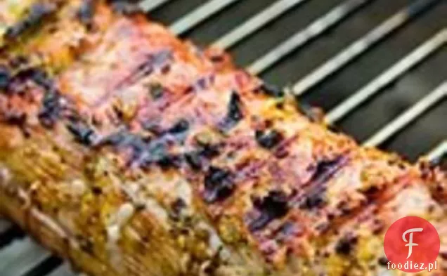 Grillowanie na Dzień Matki: pomarańcza, szałwia i czosnek natarte polędwiczki wieprzowe