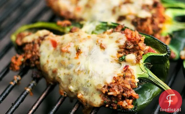 Grillowana Papryka Chorizo Faszerowana Poblano