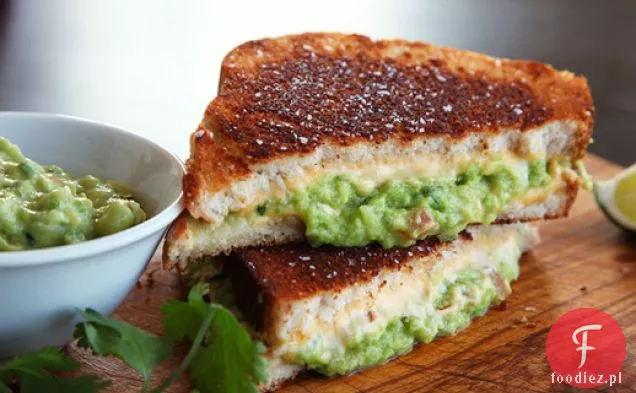 Grillowany ser z Guacamole