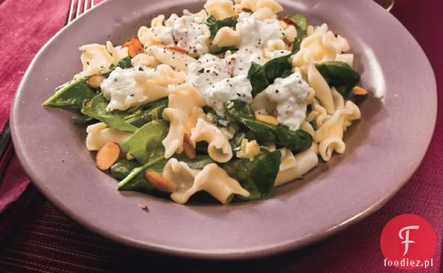 Makaron Campanelle Z Serem Burrata I Szpinakiem