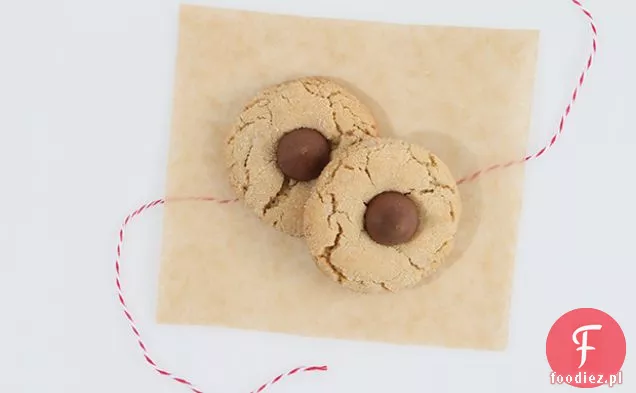 Lauren ' s Peanut Butter Kiss Cookies