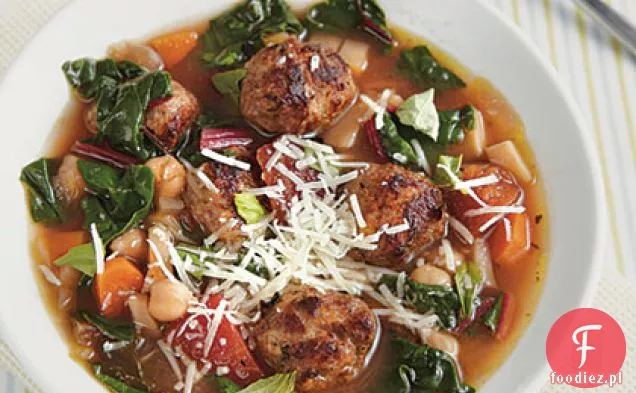 Mini Meatball Minestrone